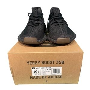 Adidas Yeezy Boost 350 V2 Black Sneakers - Cinder